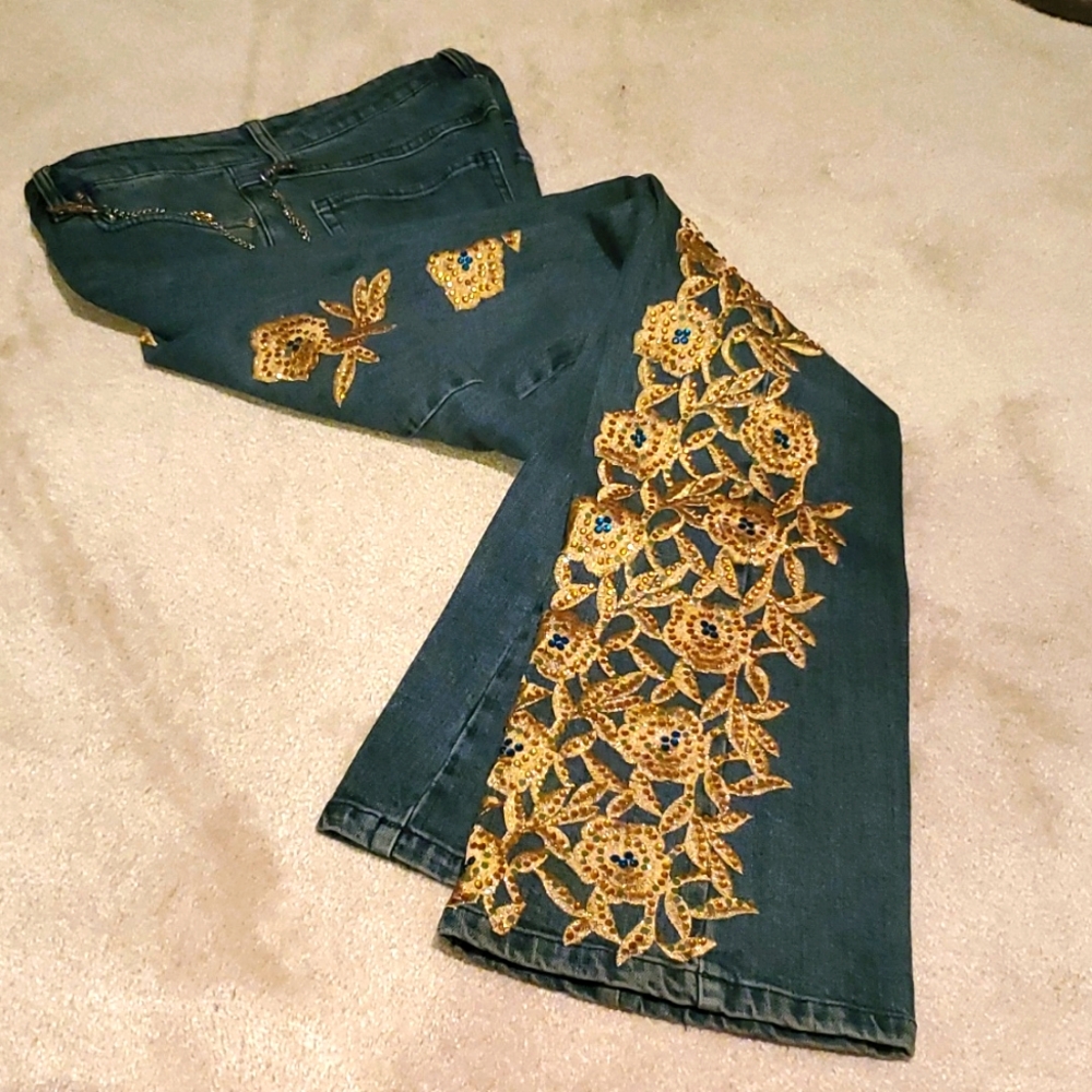 RARE CACHE Jeans sz 0